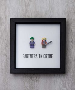Joker and Harley Partners In Crime LEGO Frame