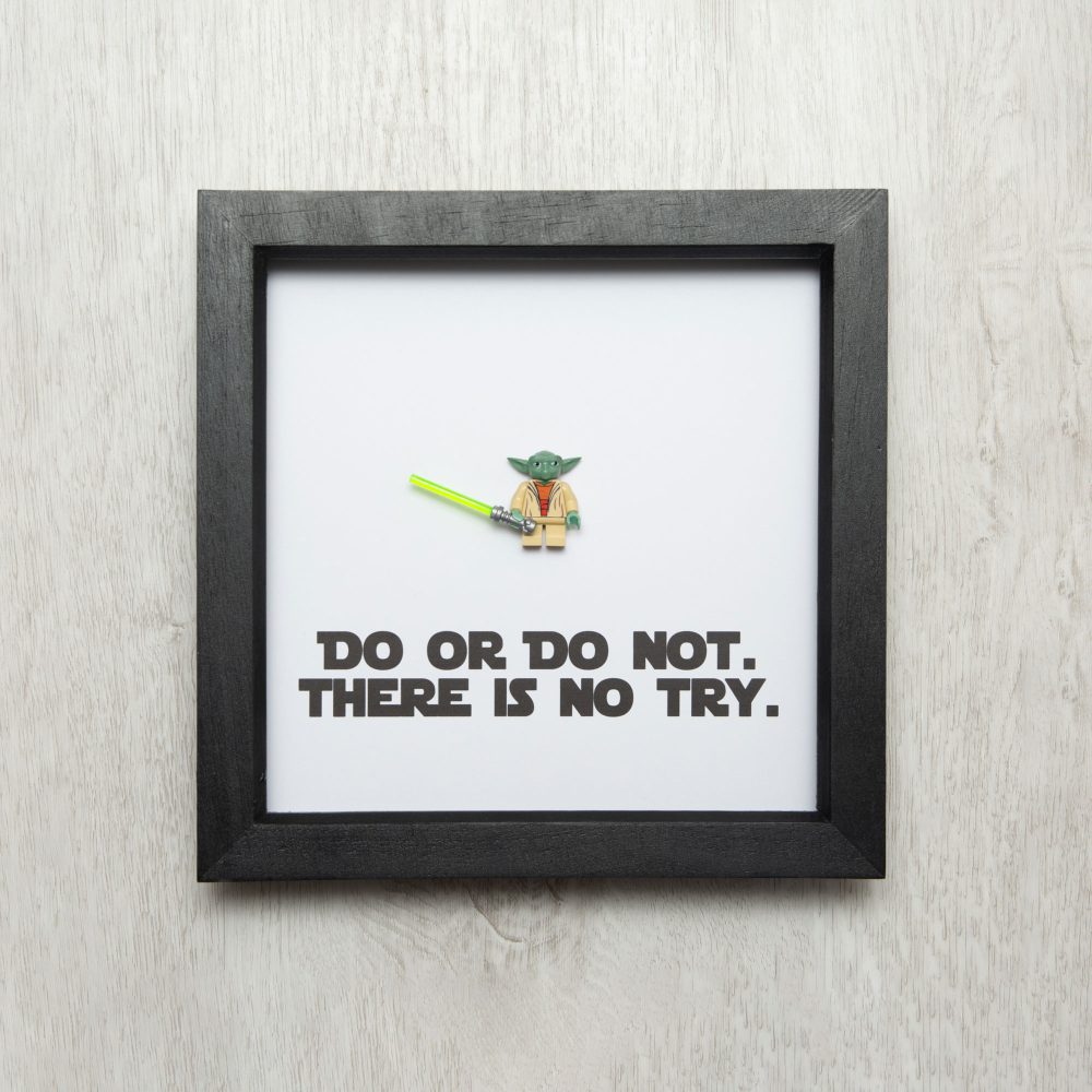 Do Or Do Not Yoda Frame