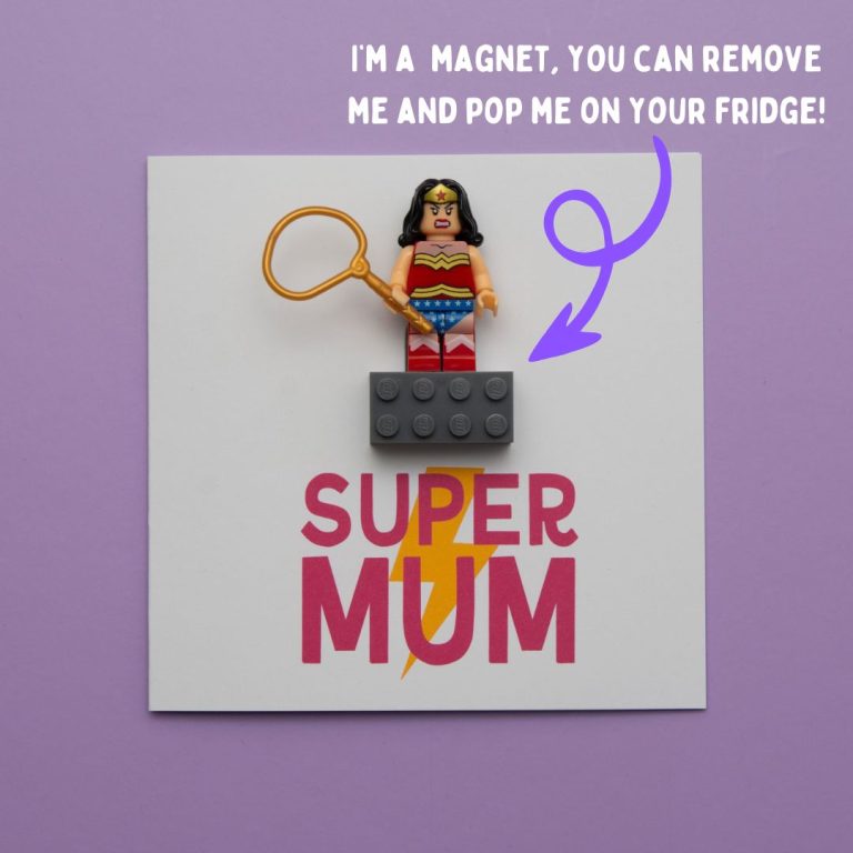 Magnet Wonderwoman Card